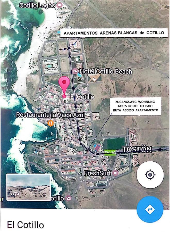 Apartamentos Arenas Blancas De Cotillo Vista Mar Eksteriør bilde